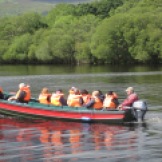 Boat trip on Killarney Lakes